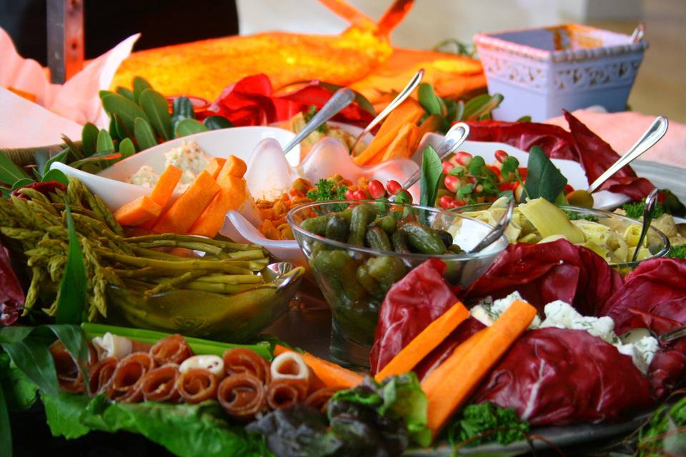 Crudite platters