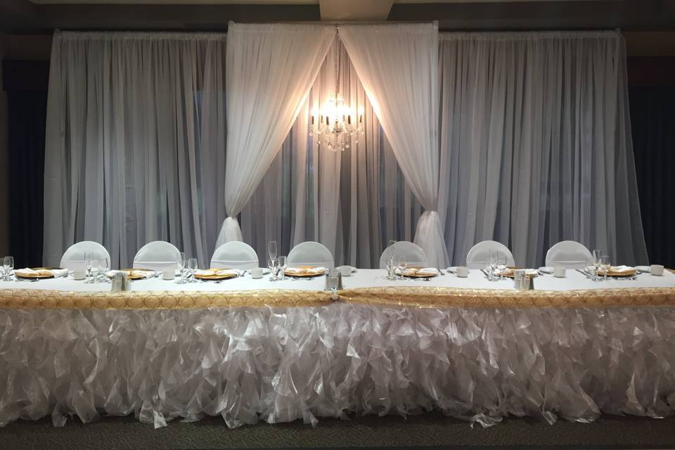 Head Table (Bridal Party)