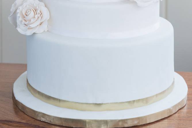 White Wedding Cake