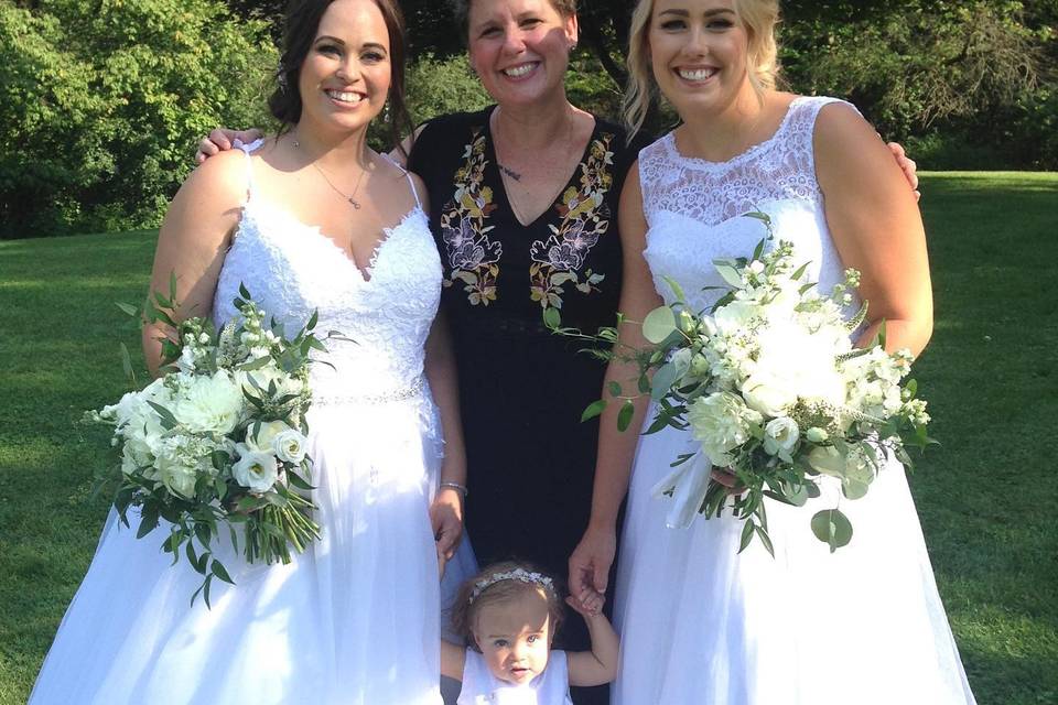 Beautiful family wedding