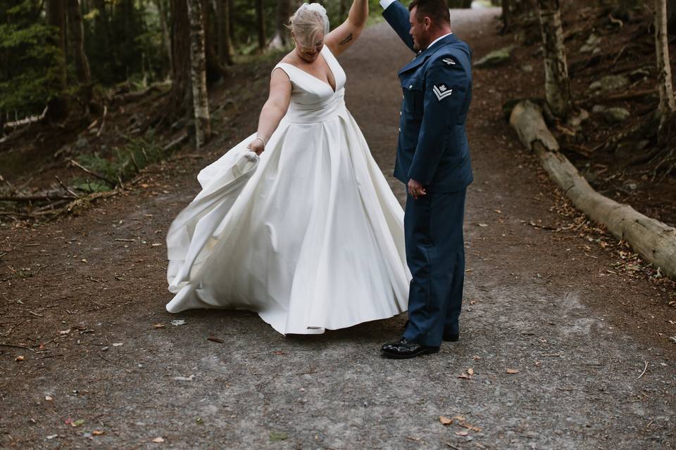 A Fall Elopement