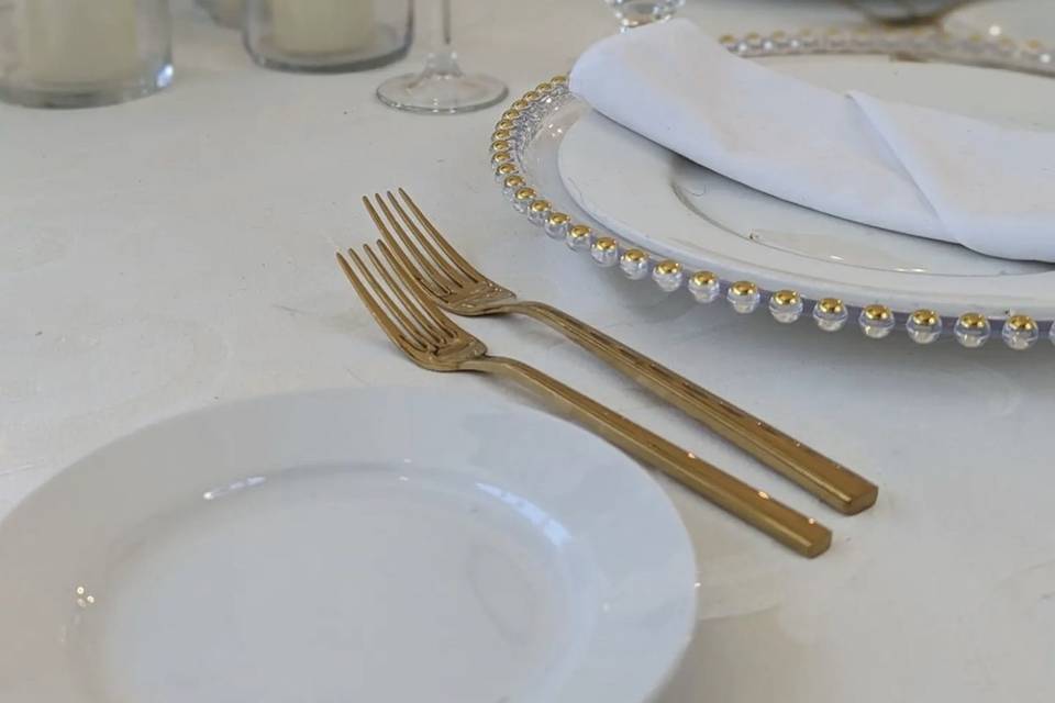 Gold Cutlery