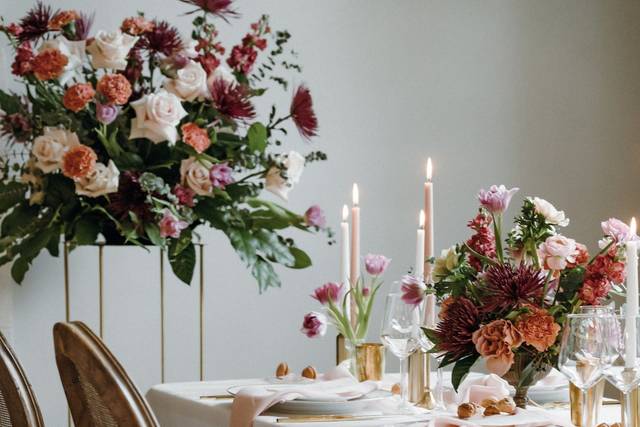 B&B wedding table