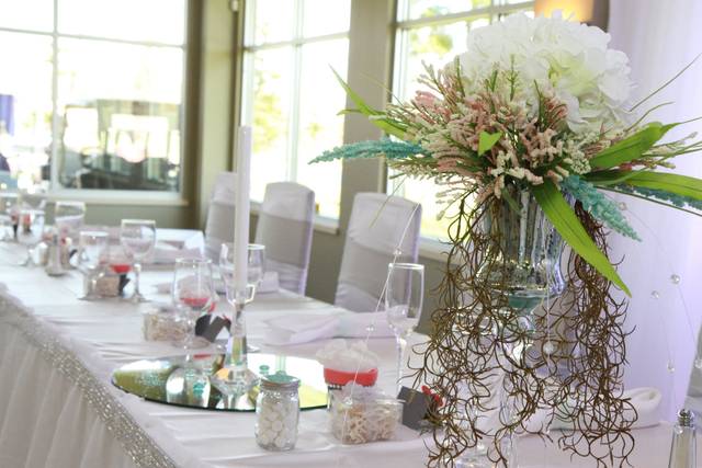 Wedding table decor