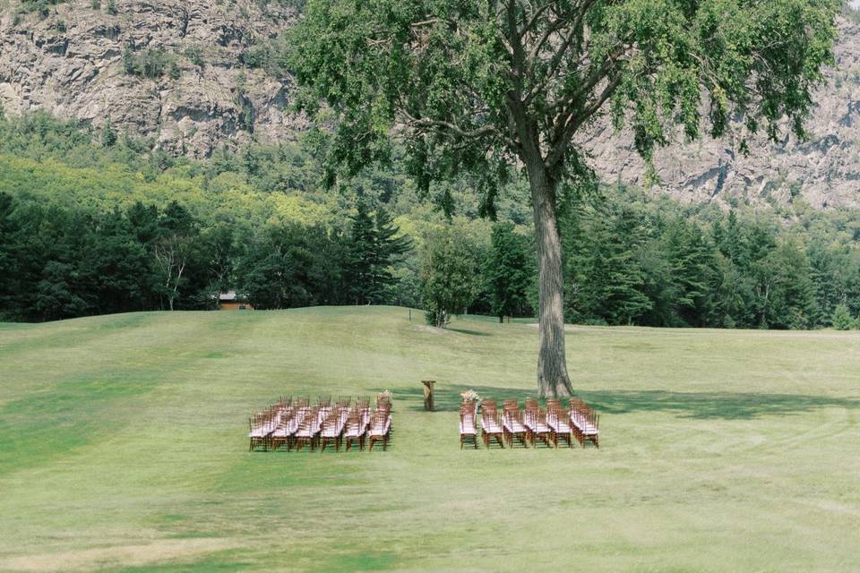 Mount Kineo, ME ceremony