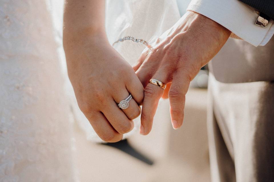 Ring closeup - West Coast Wedding Photography