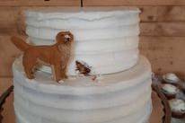 Custom wedding cake