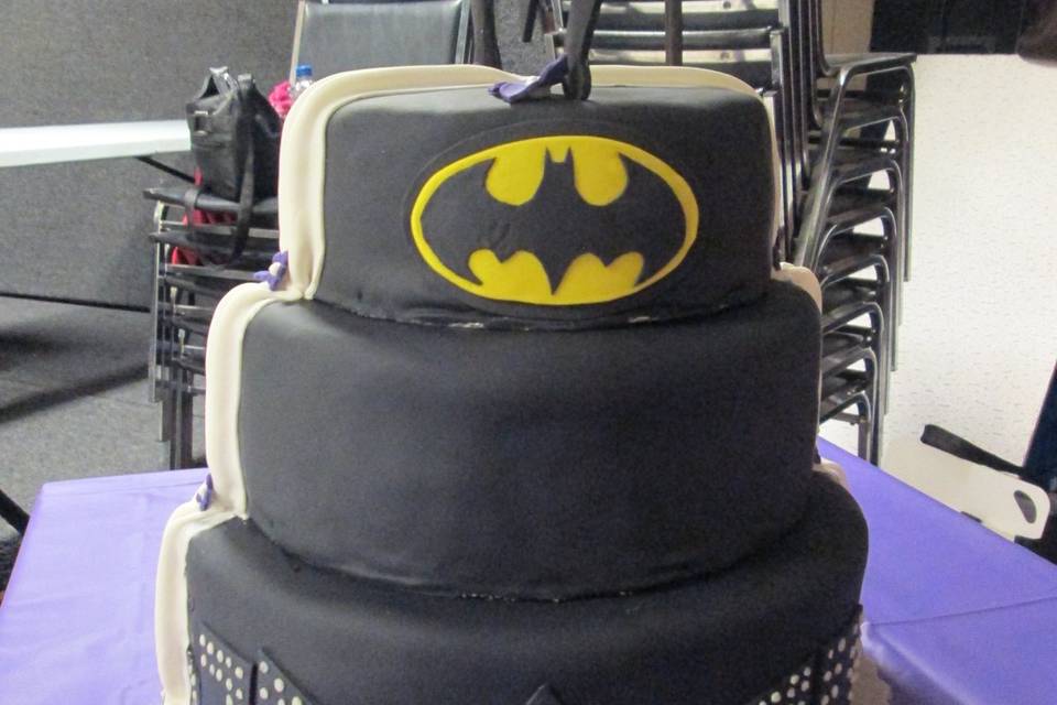 Batman Wedding Cake