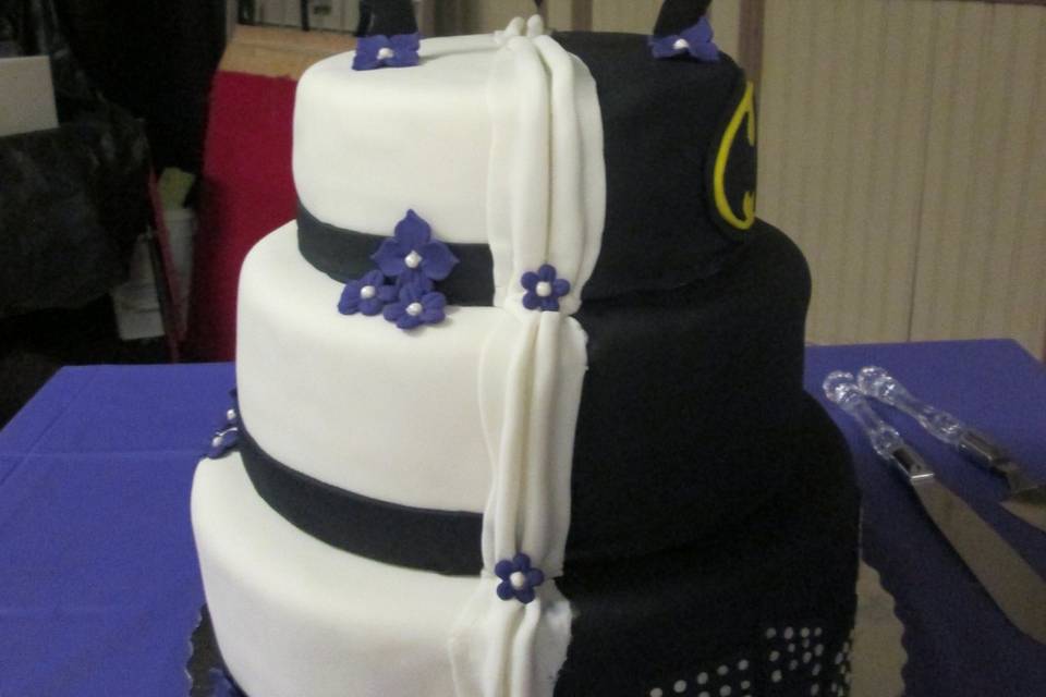 Batman Wedding Cake