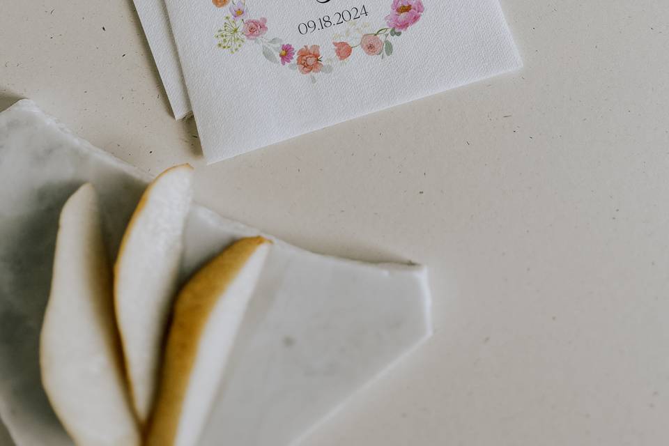 Bright Floral Cocktail Napkins