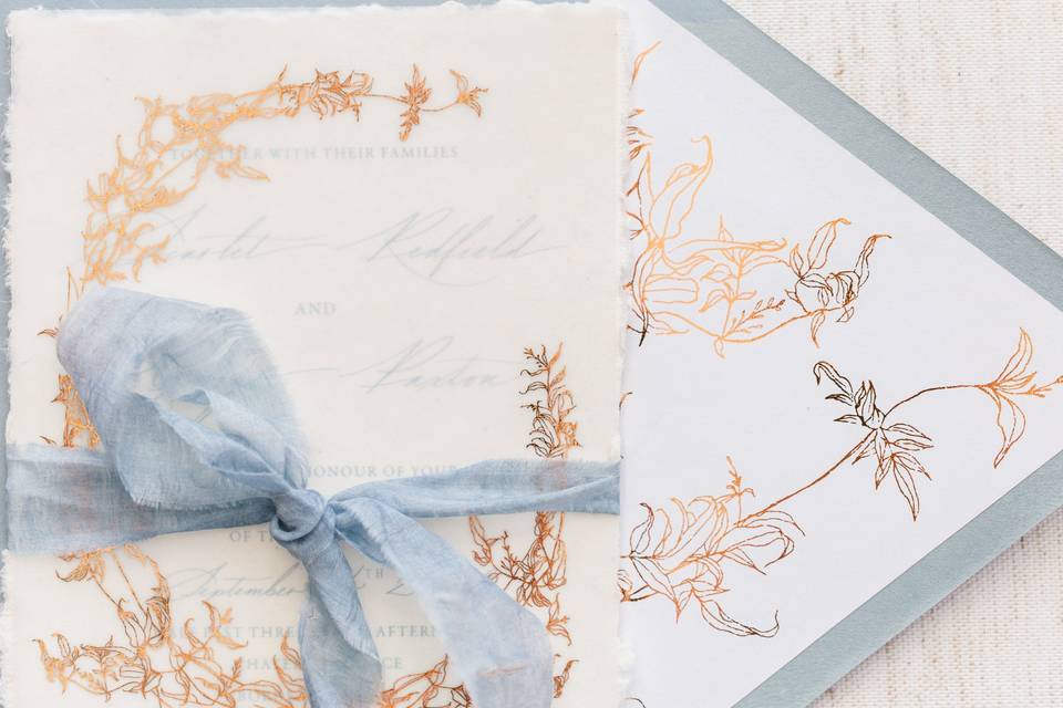 Hand Calligraphy Envelope