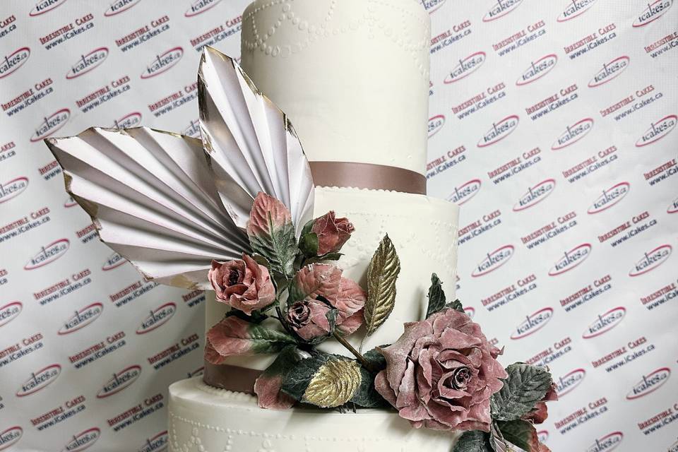Just arrived wedding cake