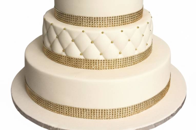 Gold or silver bling wedding c