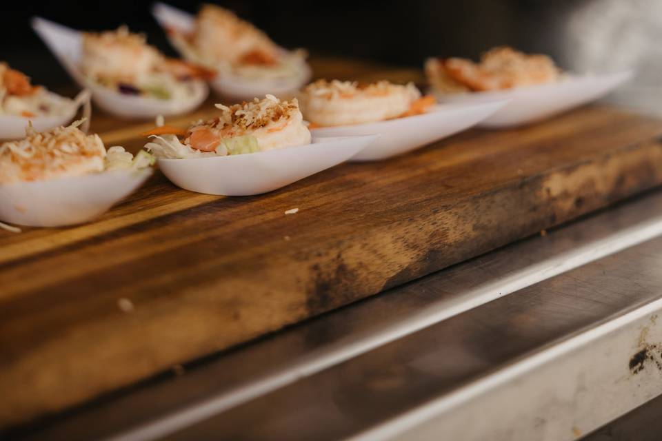 Coconut Lime Shrimp Appetizers