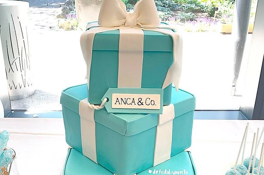 Tiffany & Co Cake