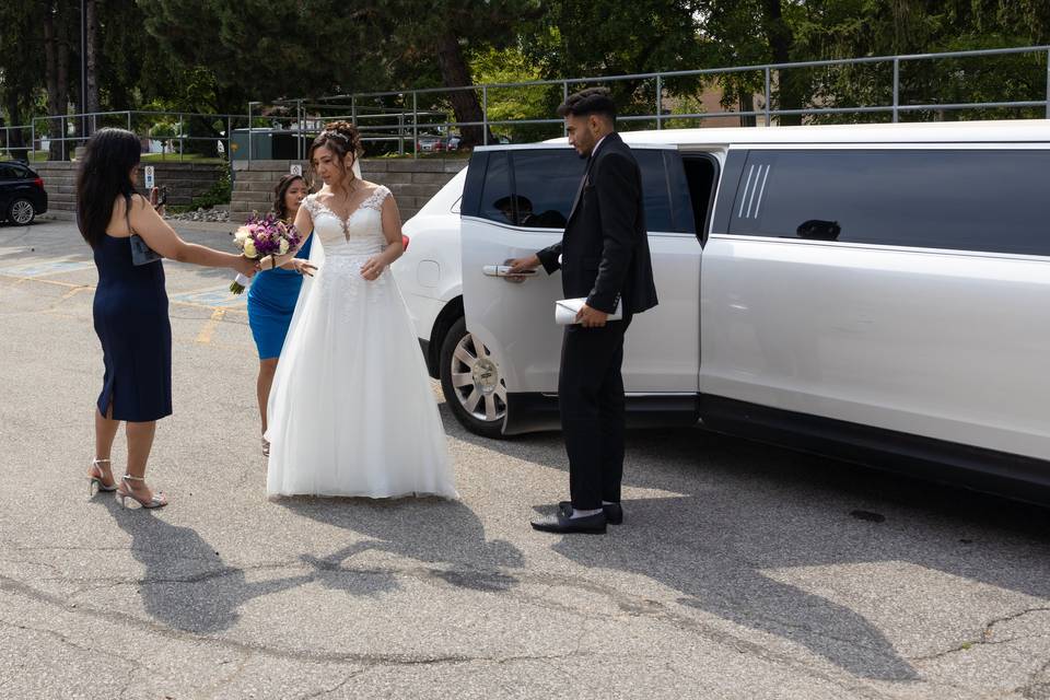 Bride's Arrival
