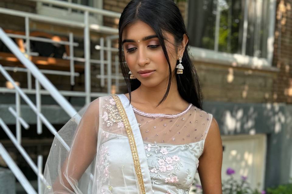 Beautiful wedding look