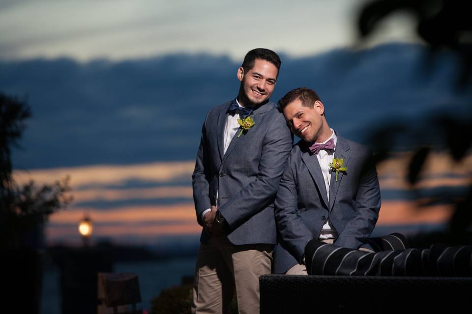 Gay Wedding at Edgewater