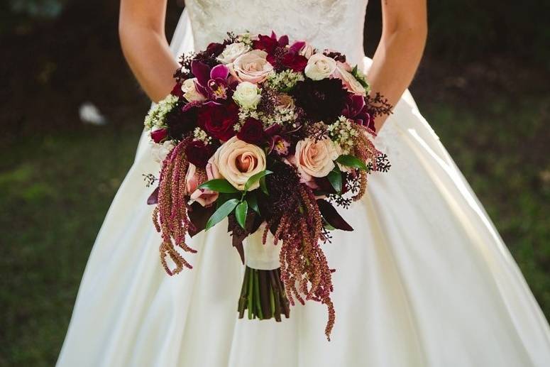 Ravenous red bouquet