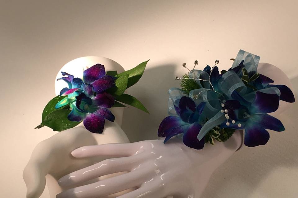 Corsage and boutonnière