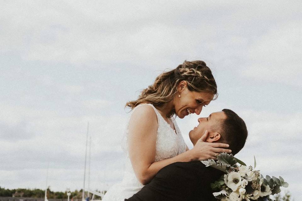 Beach september wedding