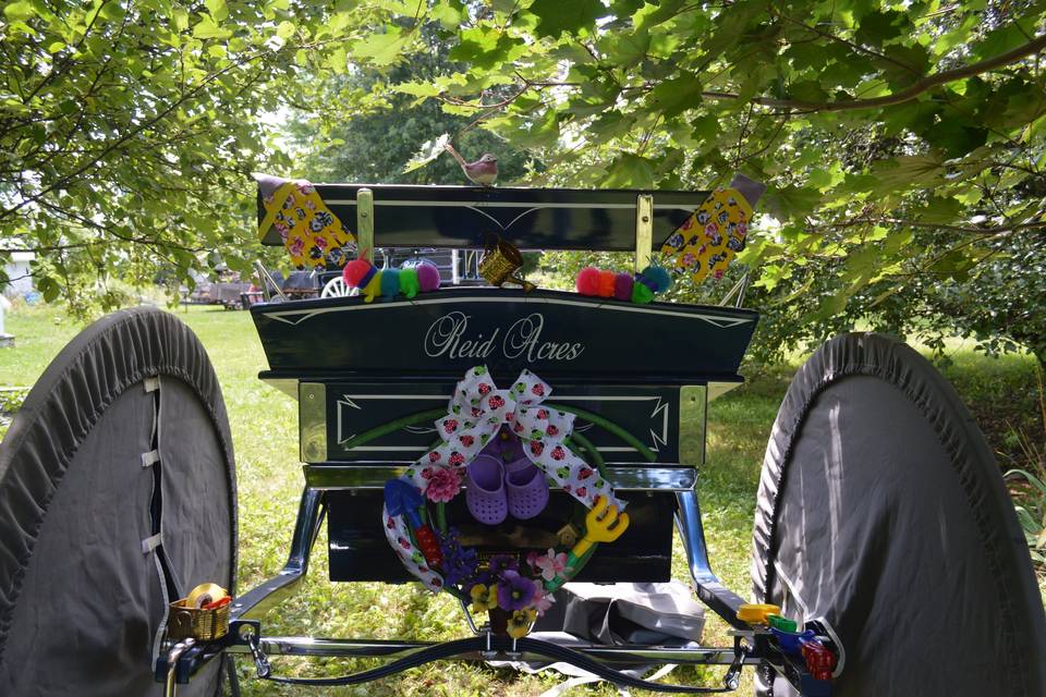 Decorated Cart special request