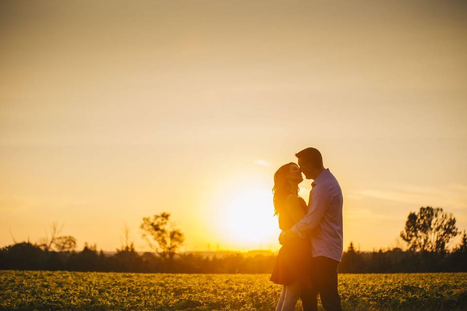 Golden Hour Engagement shoot