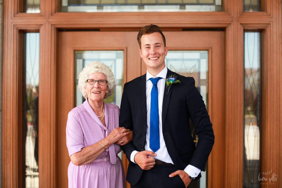 Groom and Granny :)