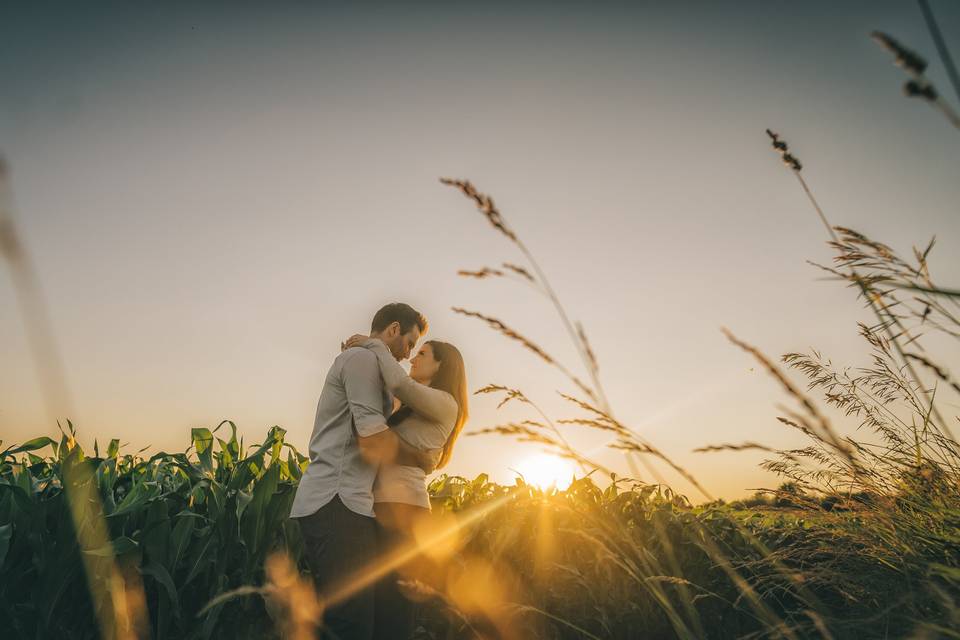 Sunset Engagement Session