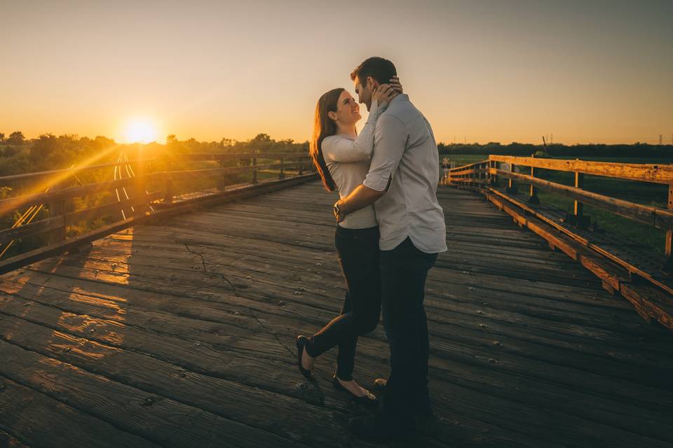 Sunset Engagement Session