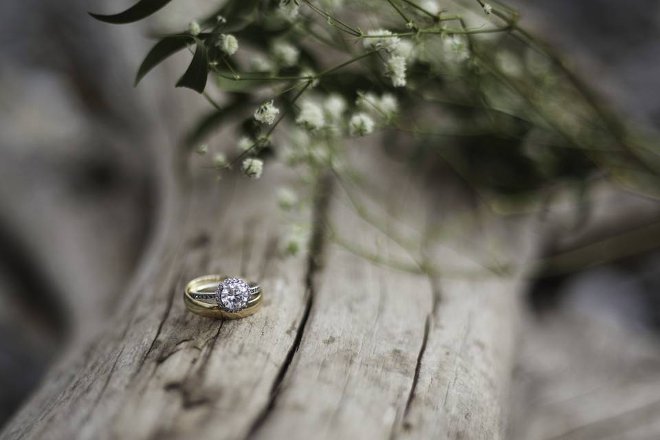 Breathtaking wedding rings
