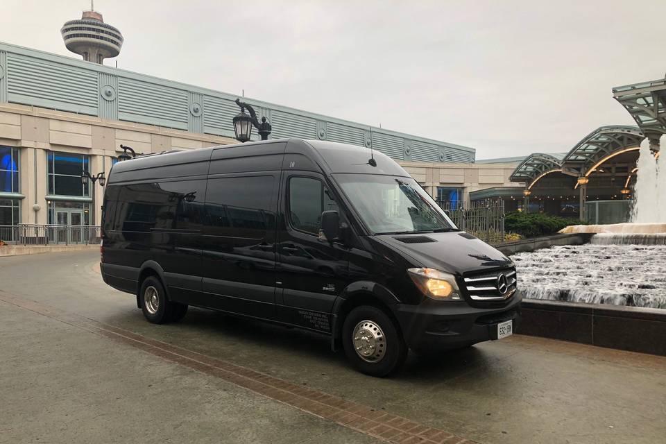 Limousine van