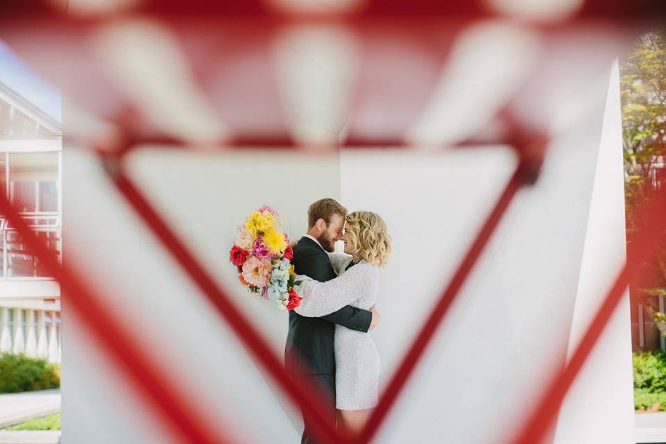 Bride and Groom Portrait UBC