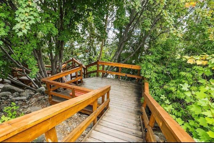 Walkway to the Marina