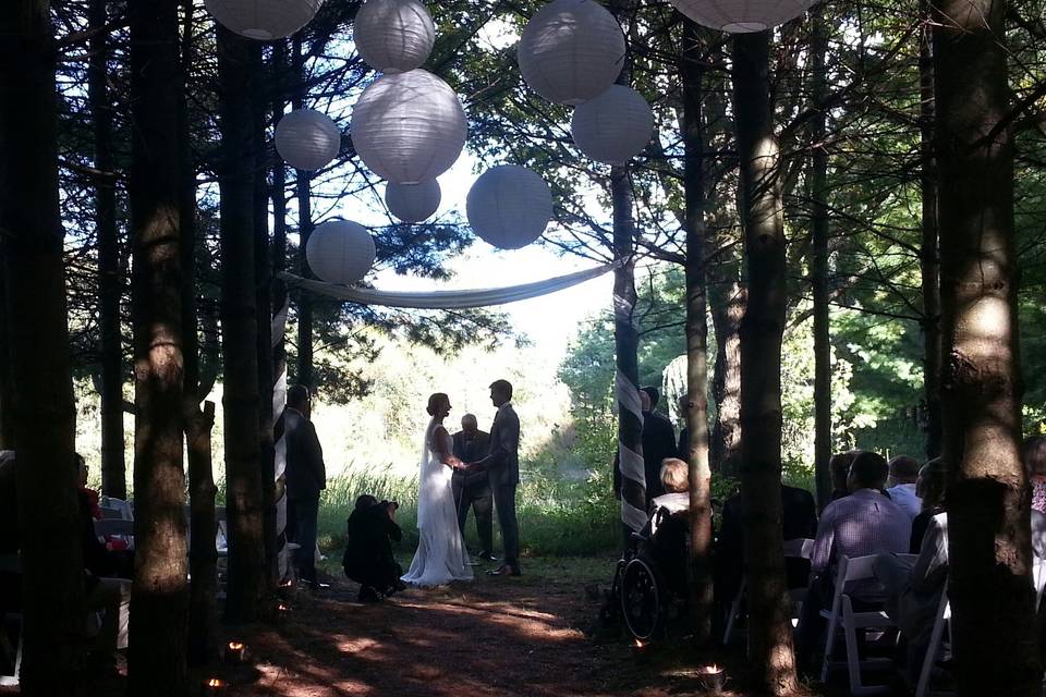 Forest wedding