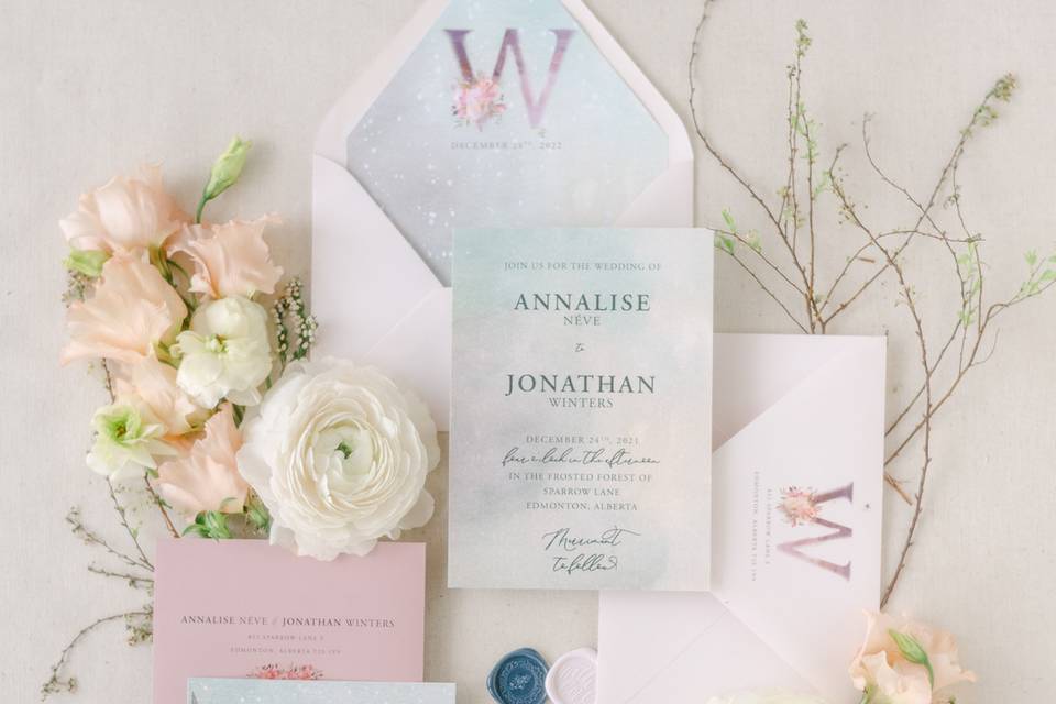 Wedding stationery