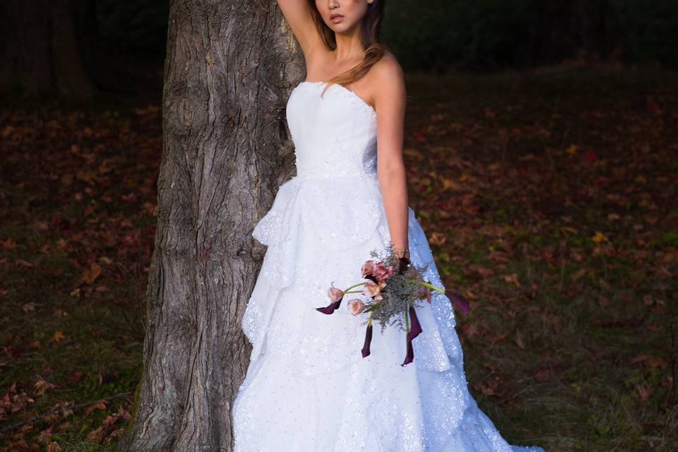 Petal Enchanted Wedding Dress