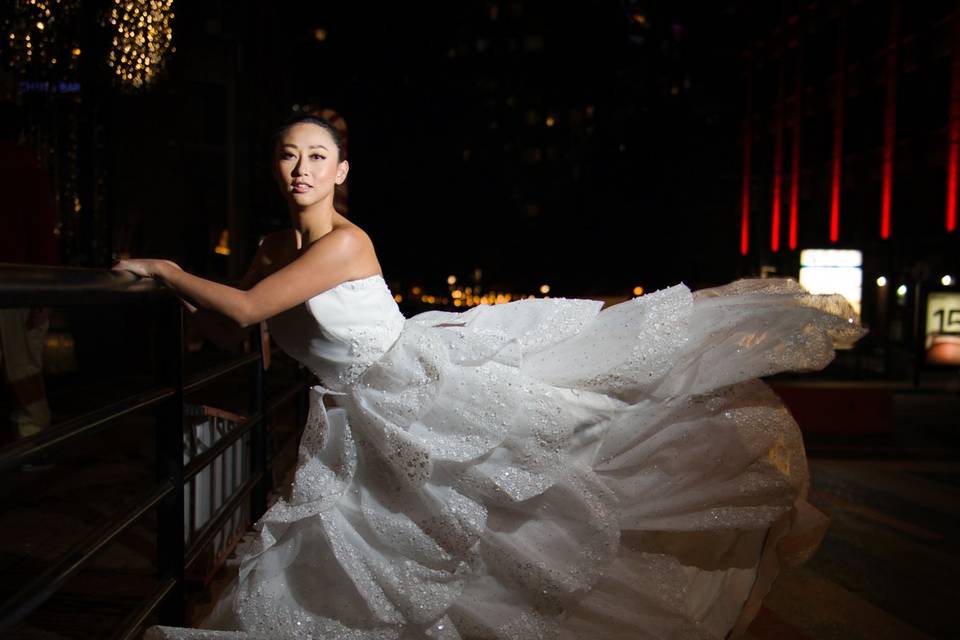 Petal Enchanted Wedding Dress