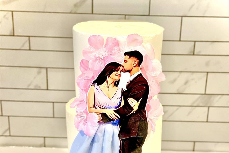 Engagement Cake