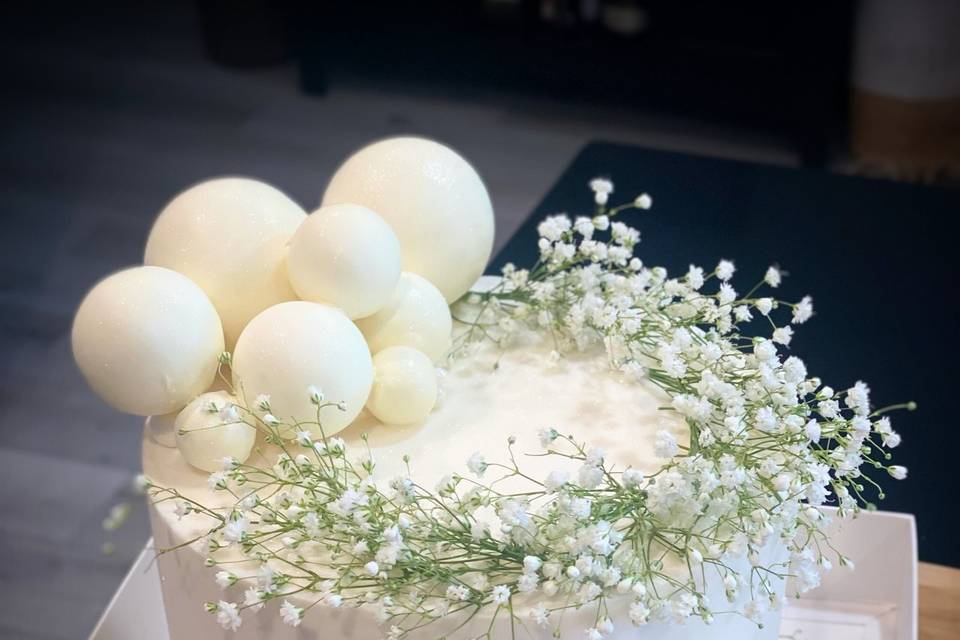 Baby's Breath cake