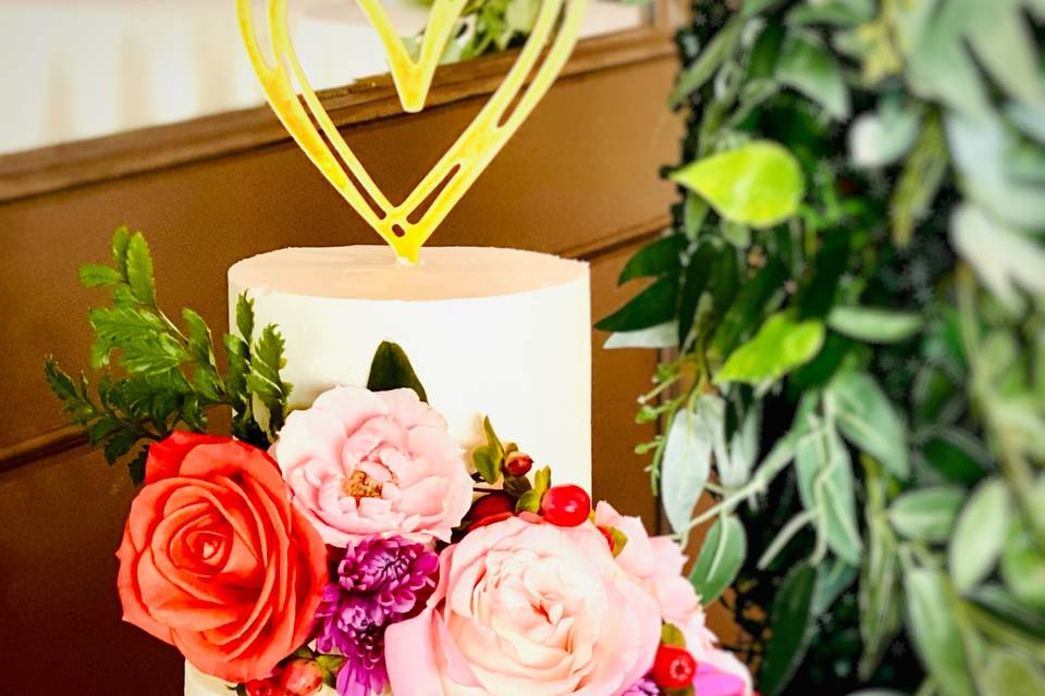 Spring Wedding Cake