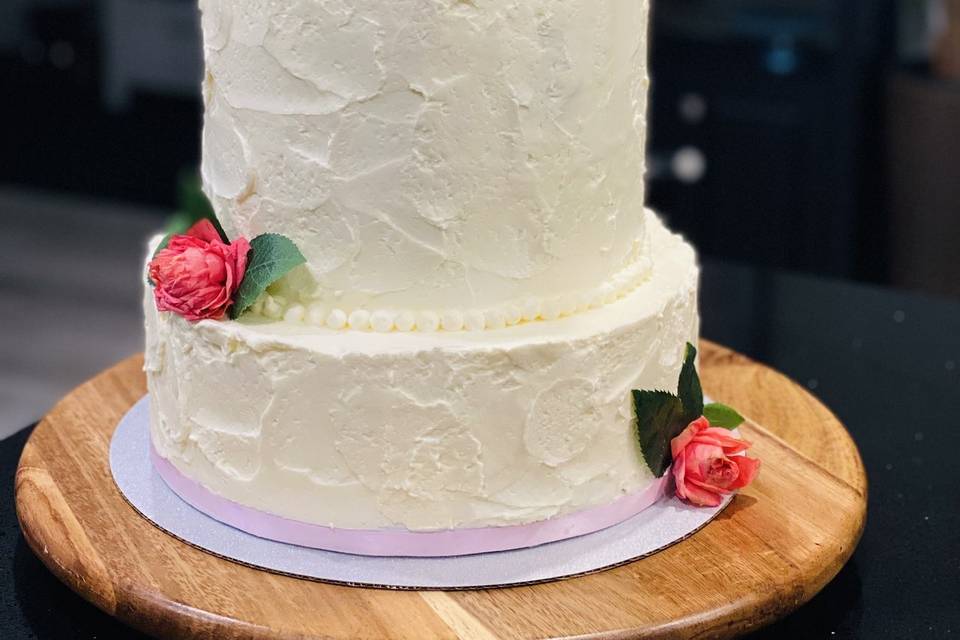 Minimalist Wedding Cake