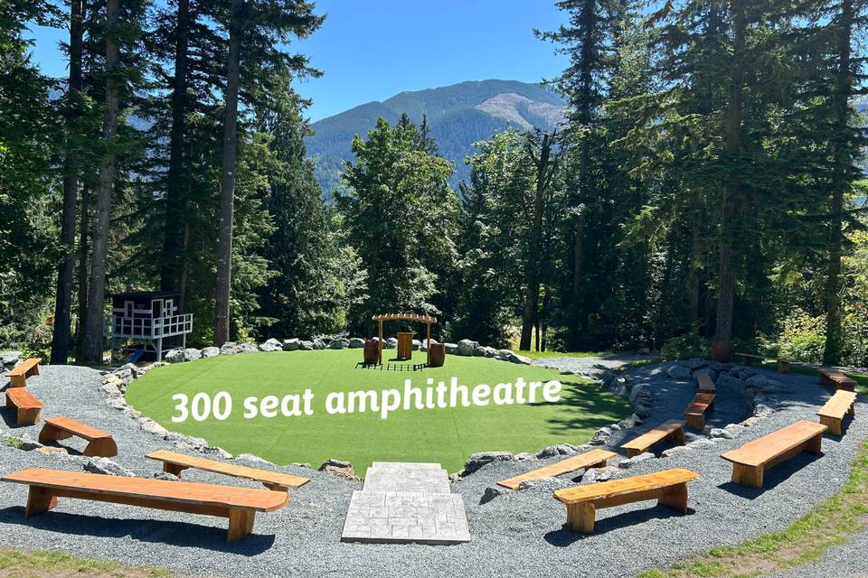 300 seat ampitheatre
