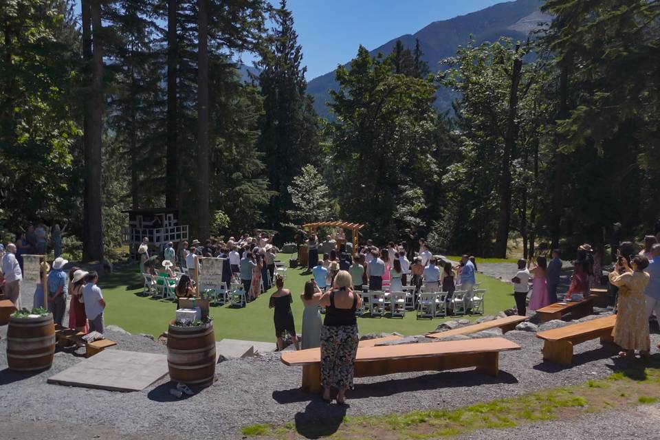 150 person wedding
