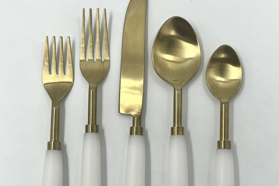 Audrey White Flatware