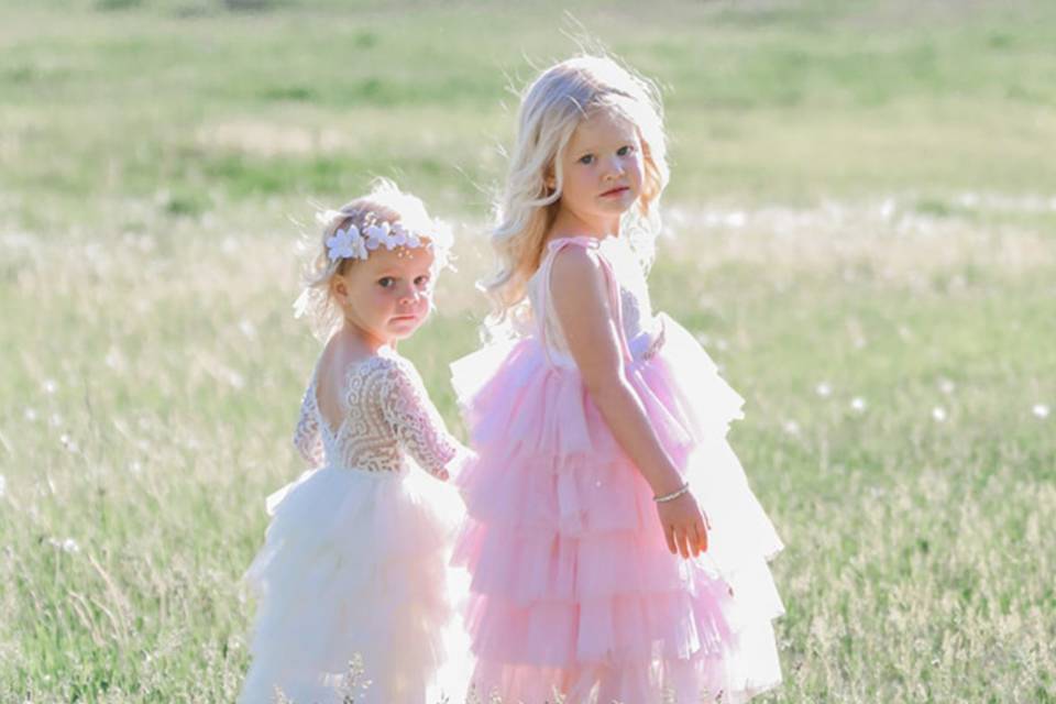 Tulle Flower Girl Dresses