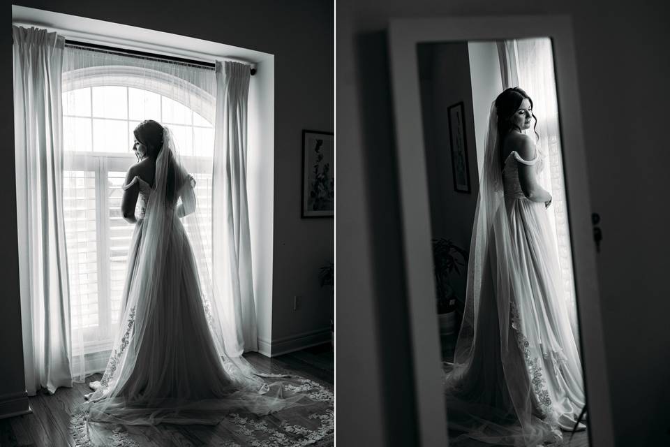 Bridal Dress Portrait