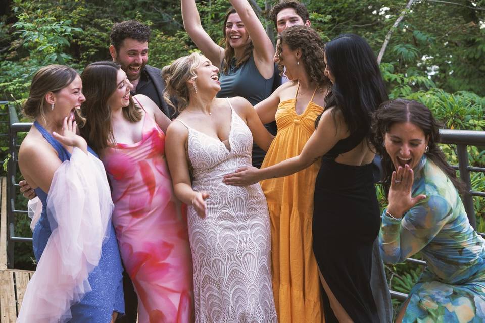 Bride party