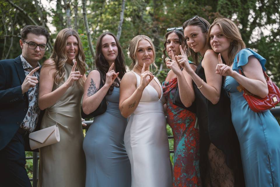 Bride party