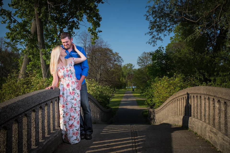 Love on the bridge